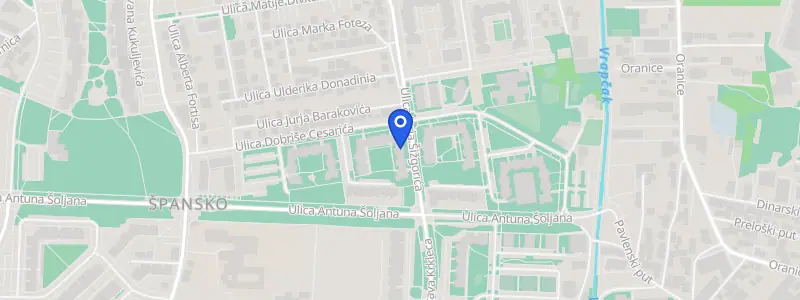 Karta lokacije: Stomatološka ordinacija dr. Tomislav Flegar, Ulica Dobriše Cesarića 41, Zagreb