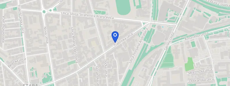 Karta lokacije: Stomatološka ordinacija dr. Verica Bobić Gojmerac, Tratinska Ulica 34, Zagreb