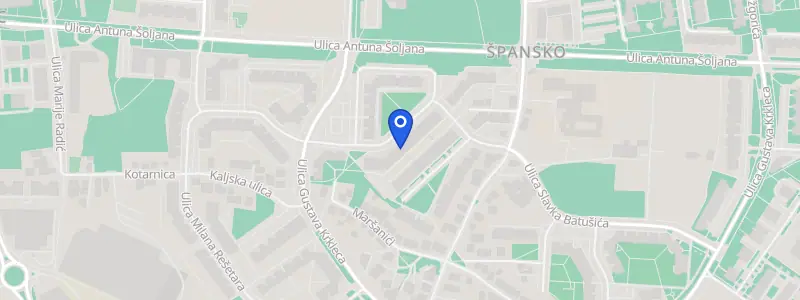Karta lokacije: Stomatološka ordinacija dr. Vida Kokot Drkulec, Ulica Drage Gervaisa 3, Zagreb