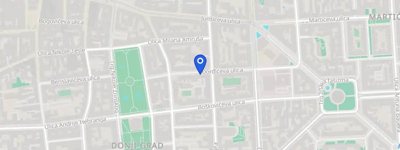 Karta lokacije: Viaorto, Đorđićeva ulica 10, Zagreb